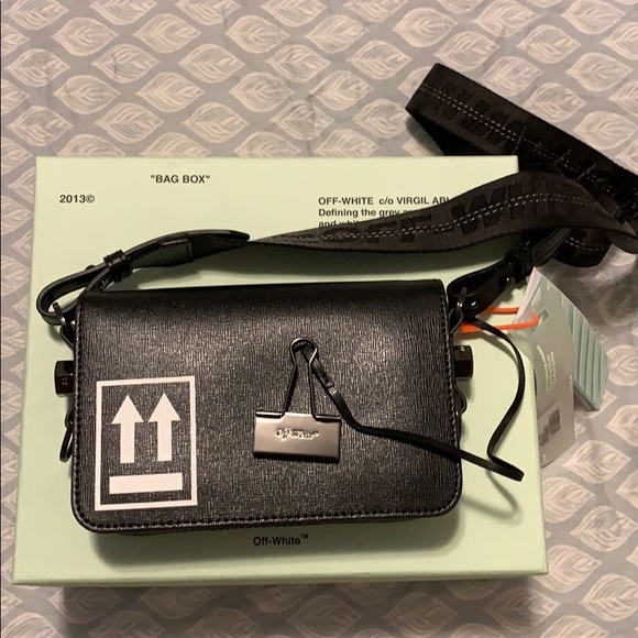 Off-White Handbags - Binder clip Off-White purse